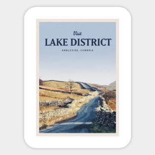 Visit The Lake District Sticker